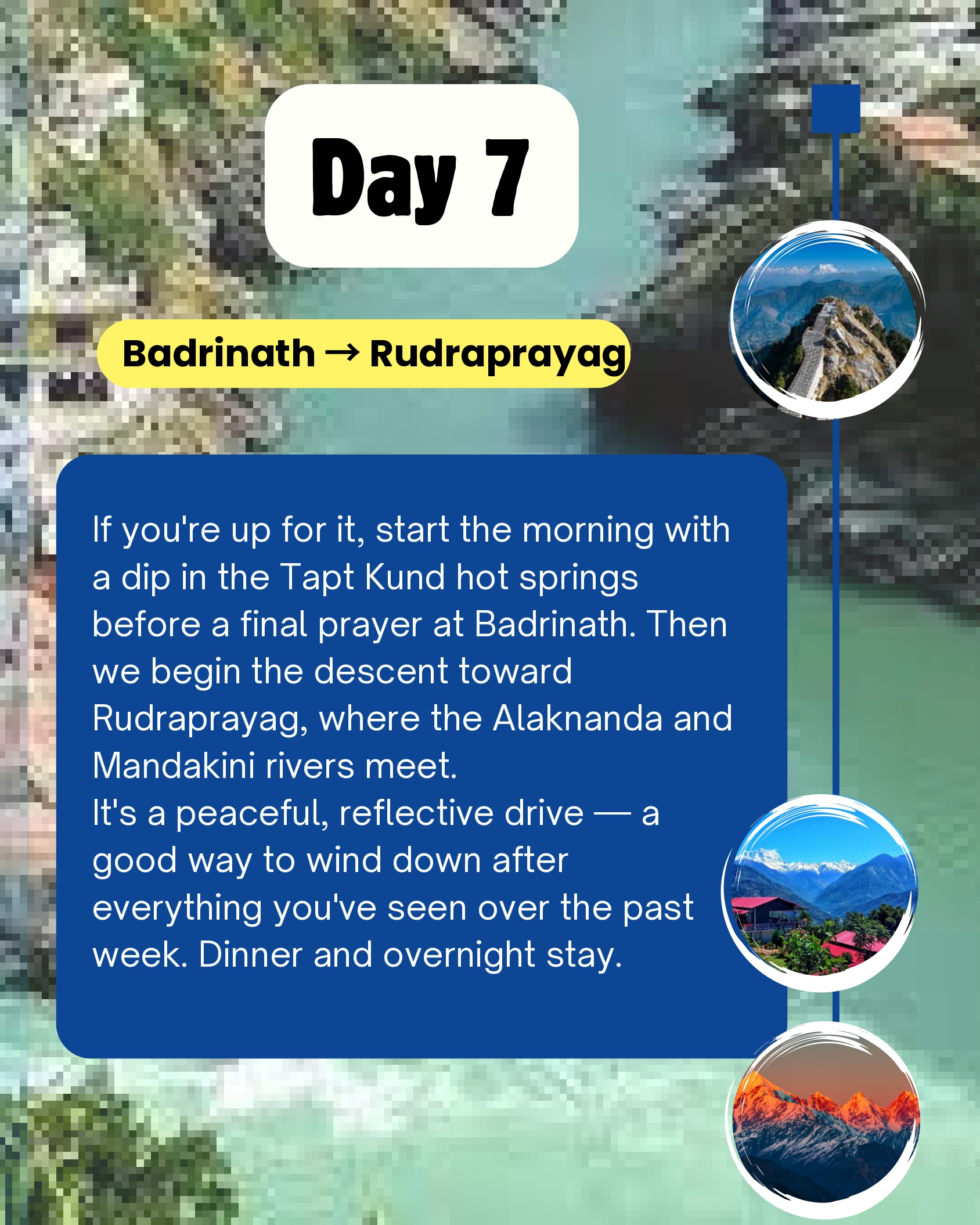 Char Dham pilgrimage package hotel stay and meal information